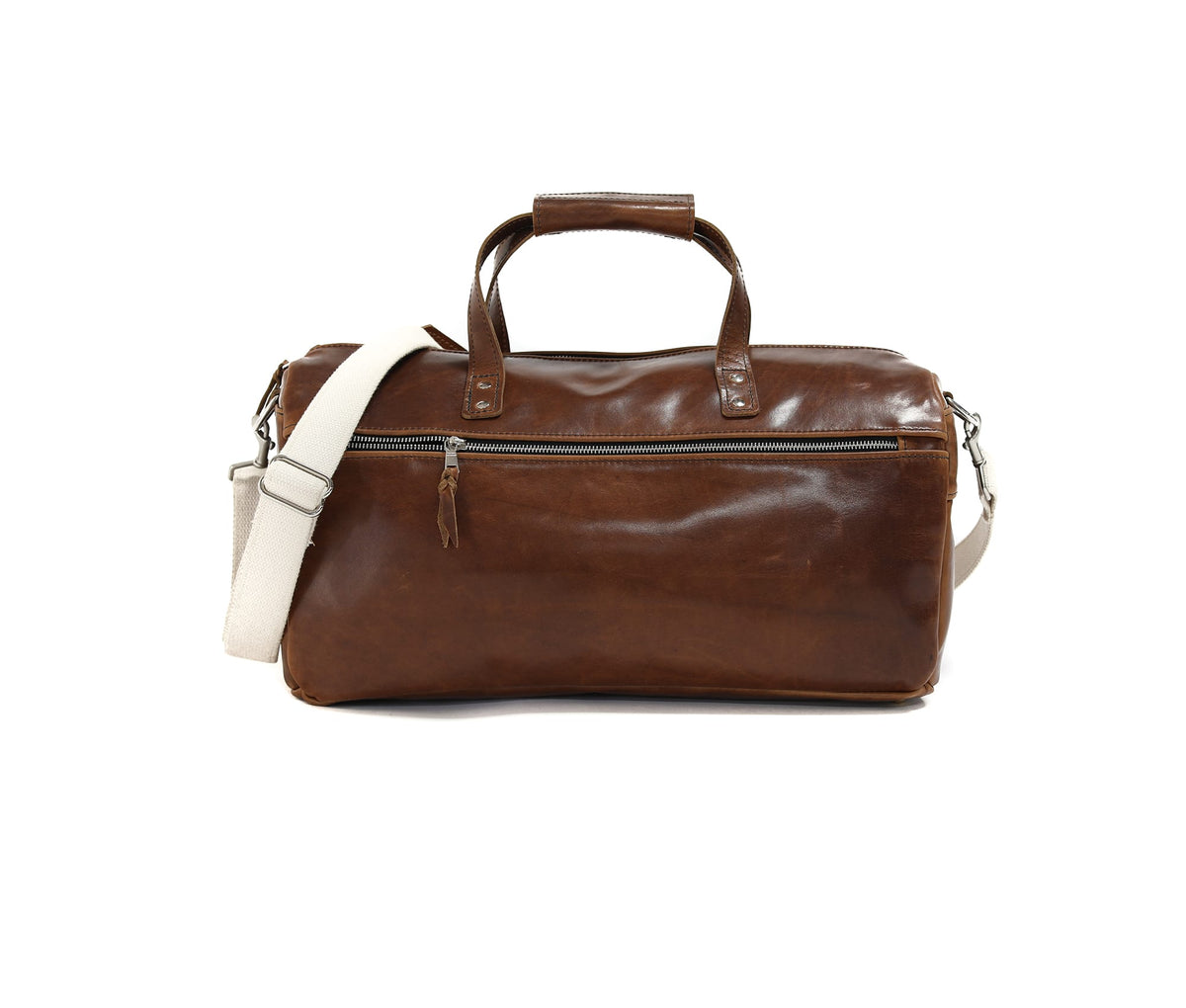 Luxury Leather Duffel Bag