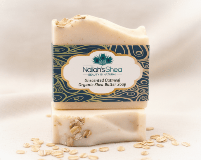 Unscented Oatmeal Shea Butter Soap