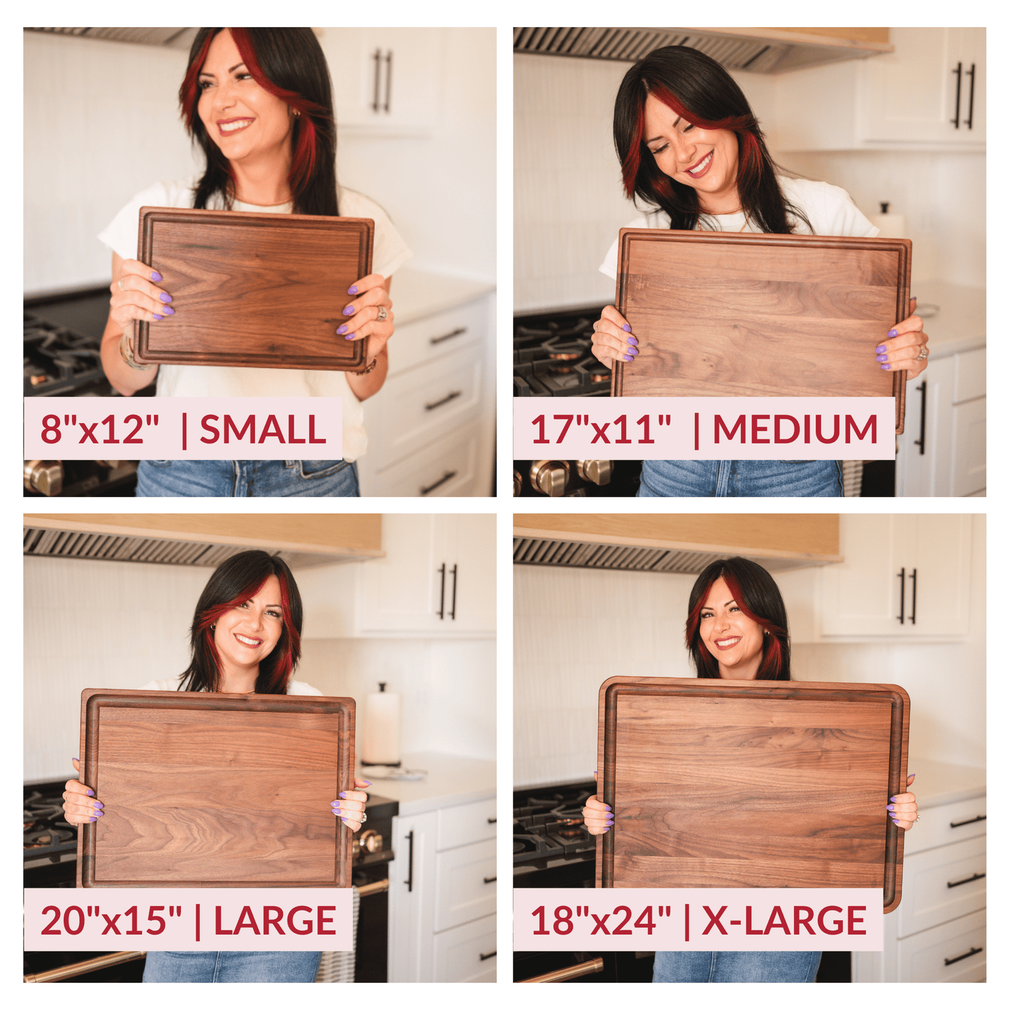Medium Walnut Wood Cutting Board