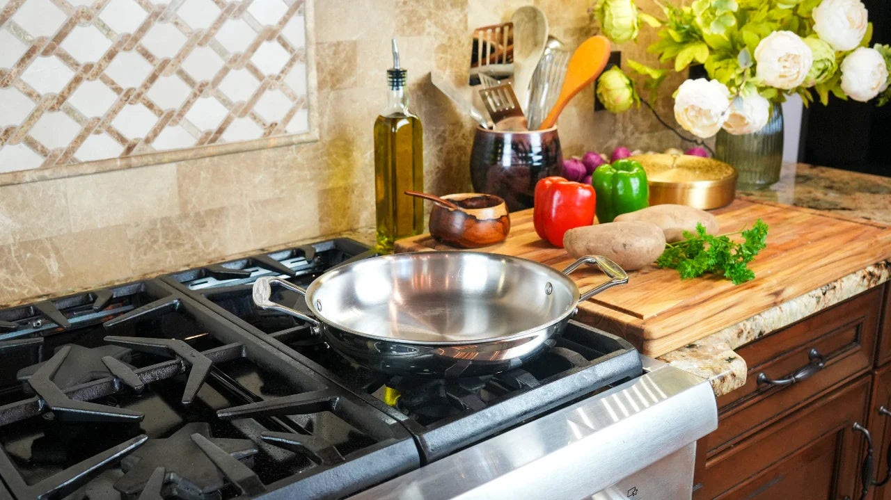 10 Inch Fry Pan with Short Handles