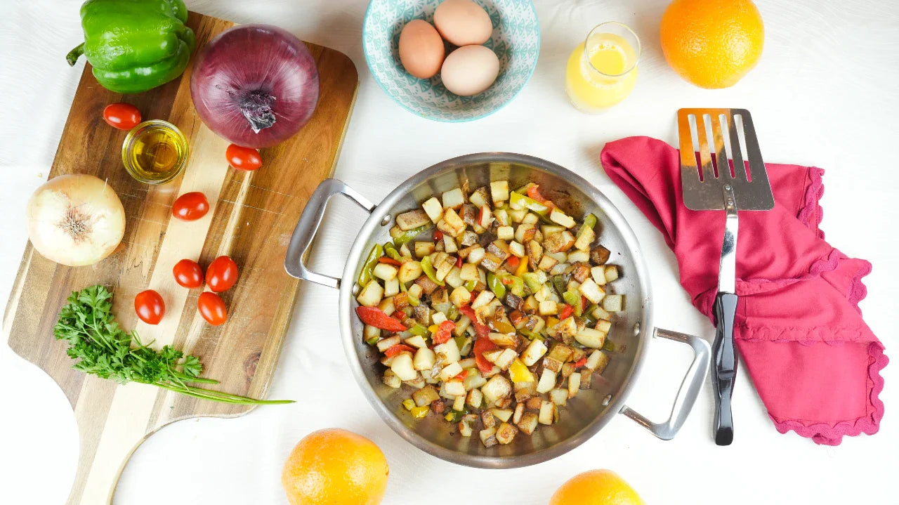 10 Inch Fry Pan with Short Handles