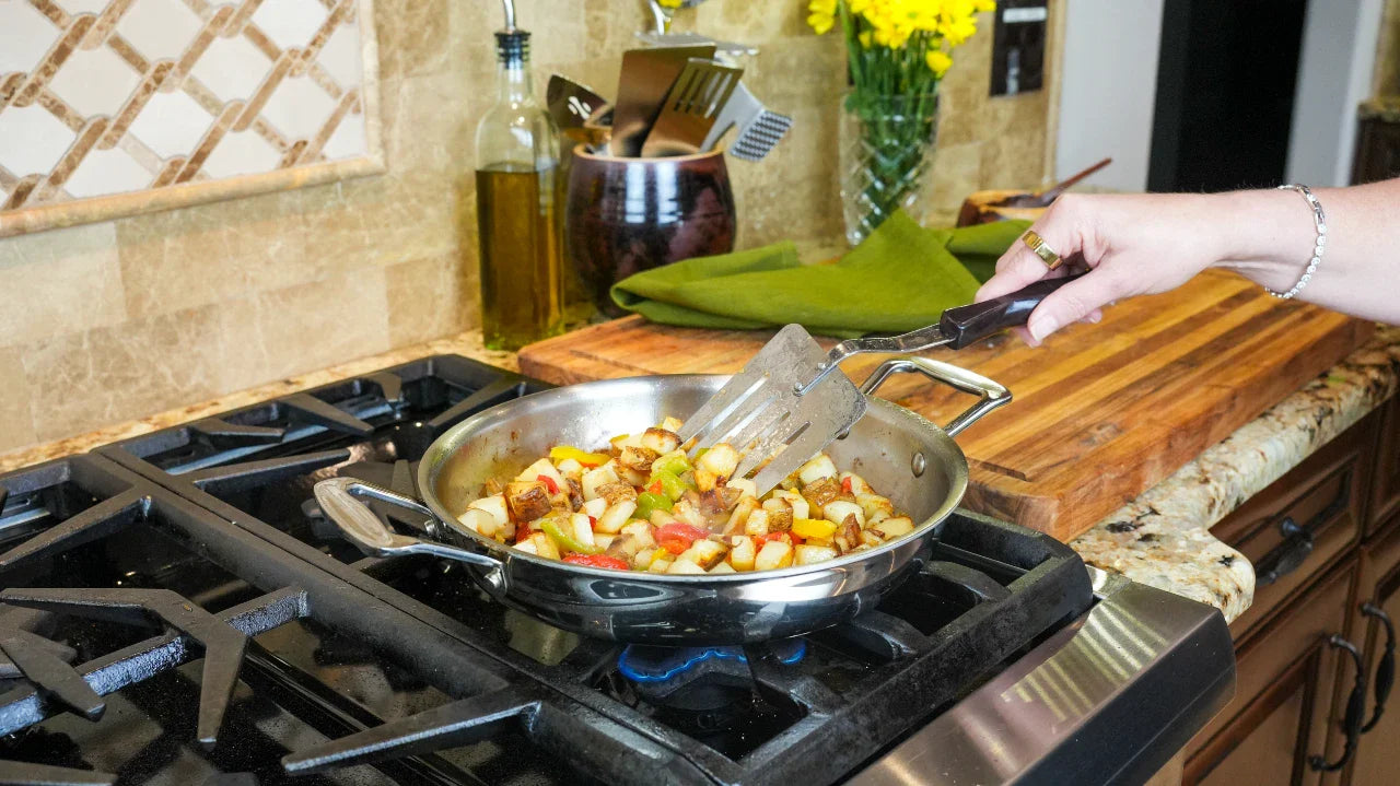 10 Inch Fry Pan with Short Handles