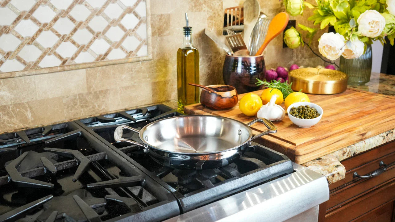 8.5 Inch Fry Pan with Short Handles
