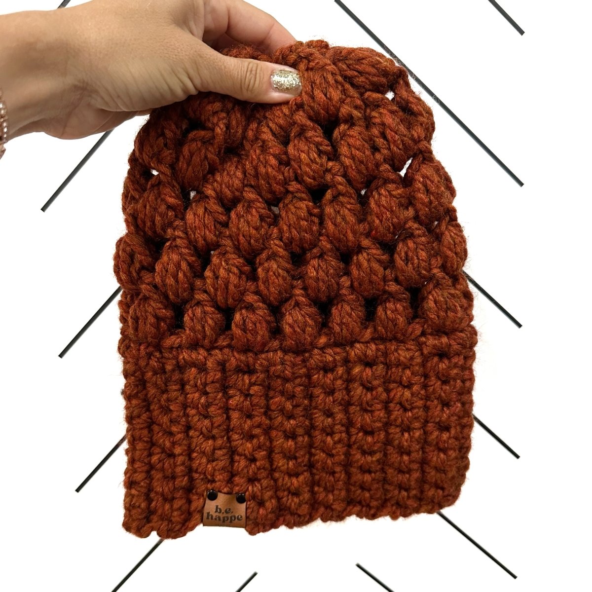 Women's Slouch Hat | Spice Orange Beanie