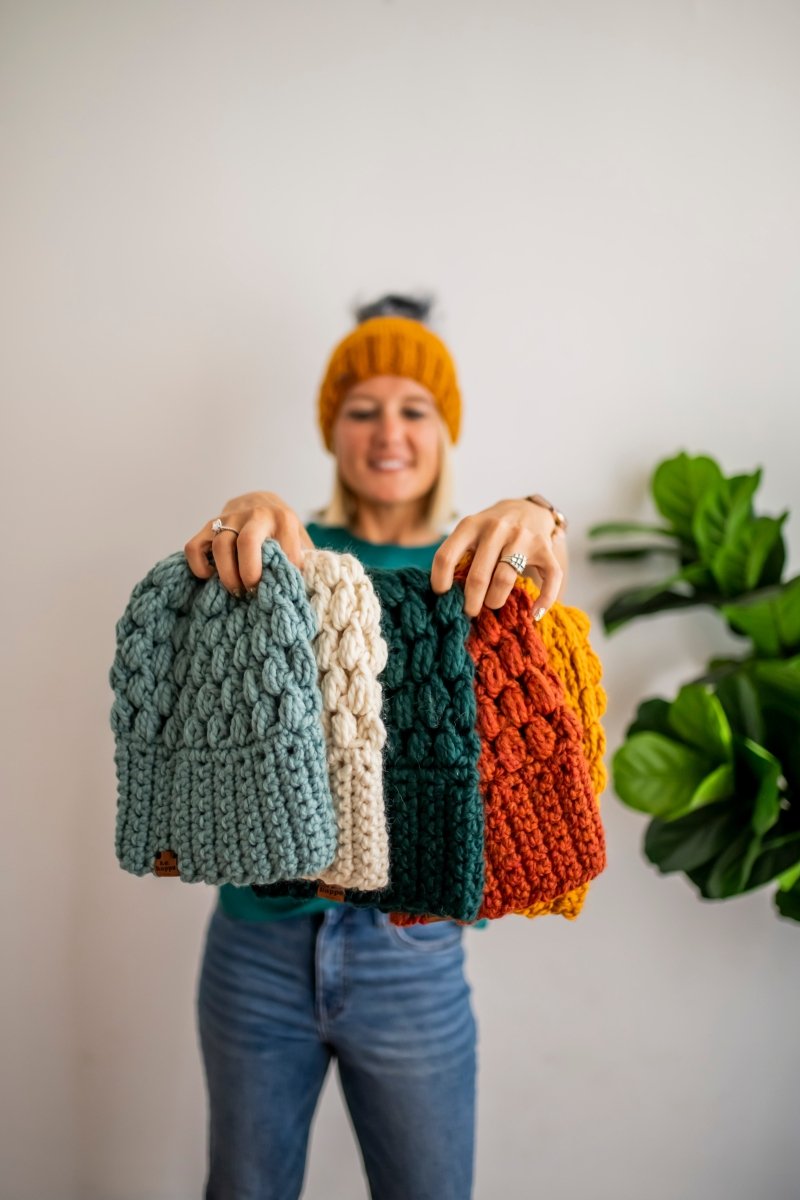 Women's Slouch Hat | Spice Orange Beanie