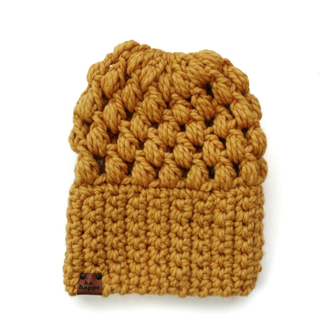 Women's Slouch Hat | Yellow Slouchy Beanie