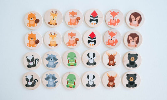Woodland Matching Tiles
